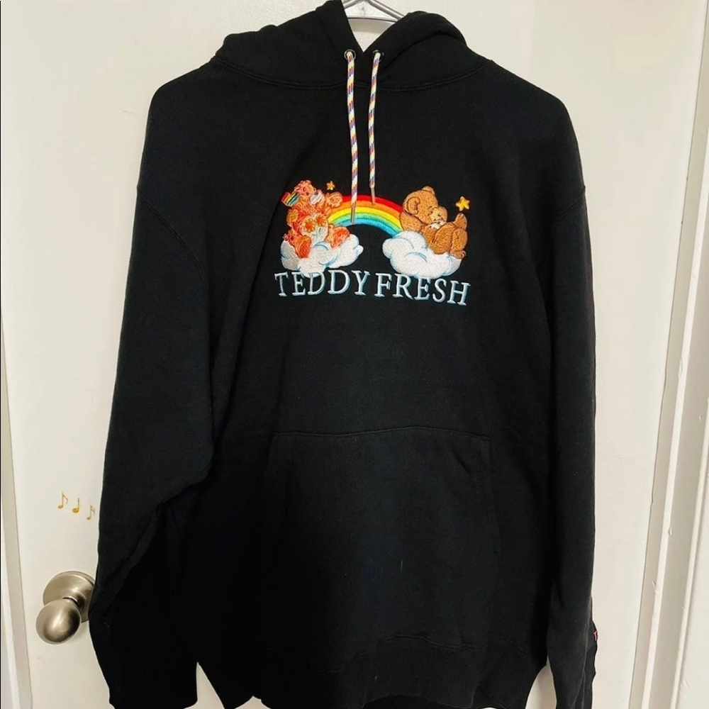 💜sold💜 Teddy Fresh x Carebears hoodie RARE size medium hoodie Teddy fresh